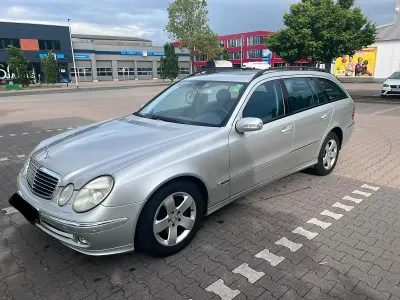 Brugt Mercedes E320 Avantgarde 224 HK (164 kW) 2004 Sølv Stationcar