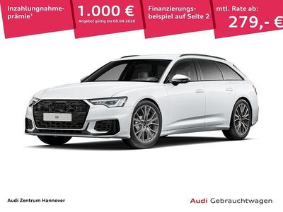 Gebraucht Audi S6 Ambiente 344 PS (253 kW) 2024 Gletscherweiß metallic Kombi