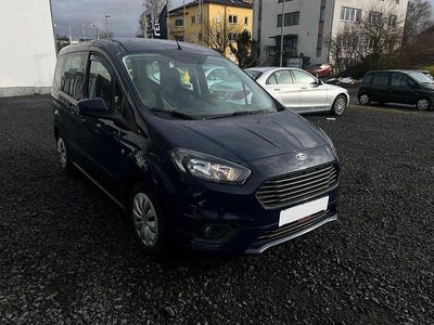 Gebraucht Ford Tourneo Courier Trend 101 PS (74 kW) 2019 Blau Van / Kleinbus