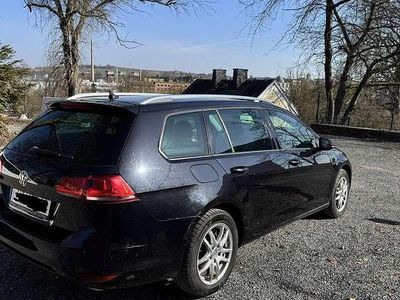 Gebraucht VW Golf VII LOUNGE 110 PS (80 kW) 2015 Schwarz Kombi