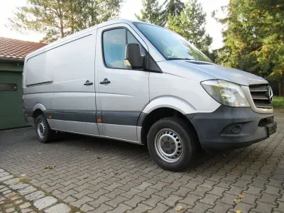 Używany Mercedes Sprinter 129 KM (94 kW) 2014 Srebrny Van