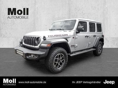 Gebraucht Jeep Wrangler Unlimited Rubicon 272 PS (200 kW) 2024 Silber SUV