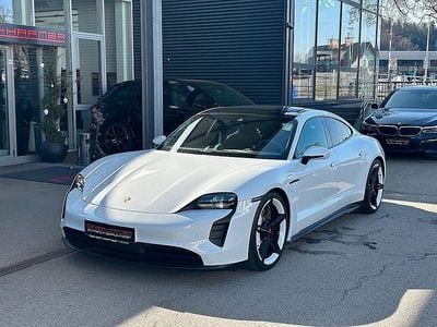 Gebraucht Porsche Taycan GTS 439 kW (598 PS) 2023 Weiß Limousine