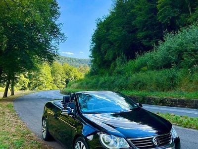 Gebraucht VW Eos Individual 200 PS (147 kW) 2008 Schwarz Cabrio