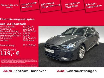 Gebraucht Audi A3 S-Line 150 PS (110 kW) 2024 6y daytonagrau perleffekt (metallic) Limousine