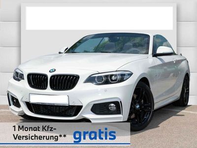 gebraucht BMW 220 i Cabrio M Sport NaviProf H&K LED Leder RFK