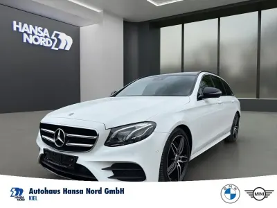 Gebraucht Mercedes E220 AMG line 194 PS (142 kW) 2018 Weiß Limousine