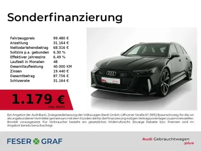 Gebraucht Audi RS6 Sport 600 PS (441 kW) 2023 Mythosschwarz metallic Kombi