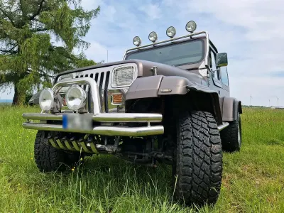 Occasion Jeep Wrangler 121 ch (88 kW) 1993 Gris SUV