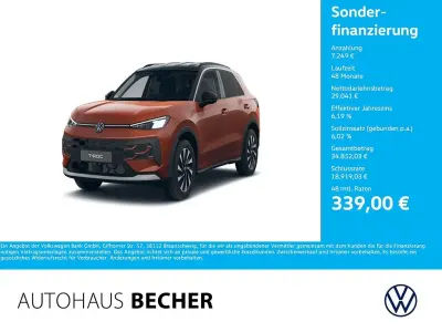 Neu VW T-Roc Style 150 PS (110 kW) 2026 Schwarz SUV