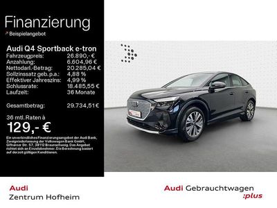 Gebraucht Audi Q4 Sportback e-tron Sport 150 kW (204 PS) 2022 Schwarz SUV