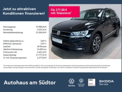 Gebraucht VW Tiguan Join 150 PS (110 kW) 2018 Schwarz SUV