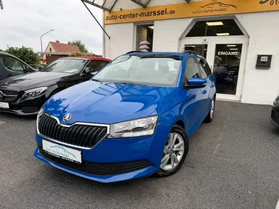 Gebraucht Skoda Fabia Ambition 60 PS (44 kW) 2022 Blau Kleinwagen