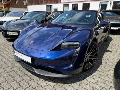 Gebraucht Porsche Taycan 350 kW (476 PS) 2022 Blau Limousine
