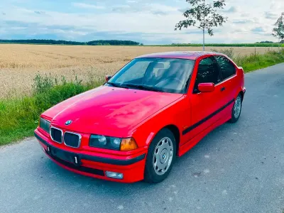 Gebraucht BMW 323 170 PS (125 kW) 1998 Rot Coupé