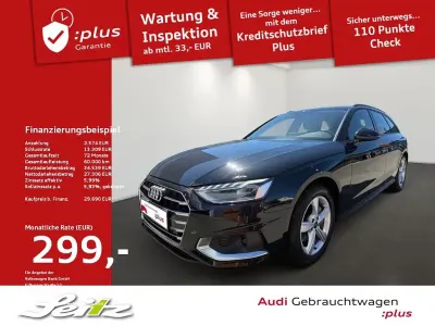 Gebraucht Audi A4 Advanced Plus 204 PS (150 kW) 2024 Mythosschwarz metallic Kombi
