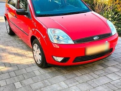 Gebraucht Ford Fiesta 80 PS (58 kW) 2003 Rot Kleinwagen