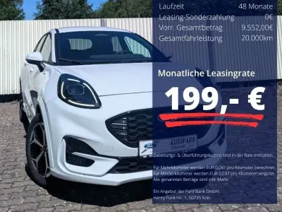 Neu Ford Puma ST-Line 125 PS (91 kW) 2026 Frozen white SUV