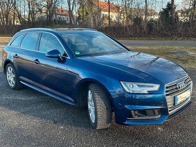 Blau Gebraucht 2018 Audi A4 Sport Kombi | 20.400 € (Fairer Preis)