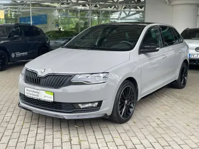 Gebraucht Skoda Rapid Monte Carlo 110 PS (80 kW) 2019 Stahlgrau Kleinwagen