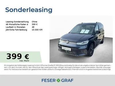 Neu VW Caddy Maxi Goal 116 PS (85 kW) 2026 Blau Van / Kleinbus