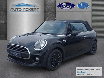 Gebraucht Mini One Cabriolet 102 PS (75 kW) 2019 Schwarz Cabrio