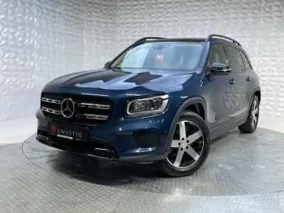Second-hand Mercedes GLB200 Progressive 150 CP (110 kW) 2021 Albastru SUV