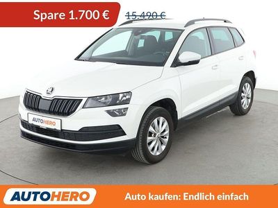 Weiß Gebraucht 2018 Skoda Karoq Ambition SUV | 13.790 € (Fairer Preis)