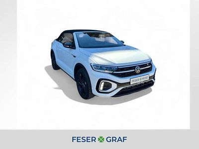 Neu VW T-Roc Cabriolet R-line 150 PS (110 kW) 2025 Pure white uni / schwarz Cabrio
