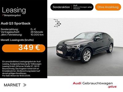 Gebraucht Audi Q3 Sportback S-Line 150 PS (110 kW) 2025 Schwarz SUV