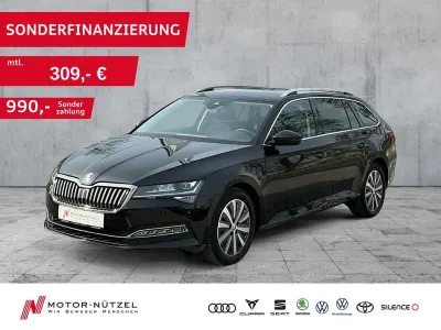 Gebraucht Skoda Superb Style 200 PS (147 kW) 2022 Schwarzmagic perleffekt Kombi