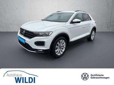 Gebraucht VW T-Roc Sportline 150 PS (110 kW) 2021 Weiß SUV