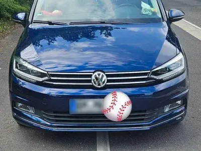 Gebraucht VW Touran Sound 150 PS (110 kW) 2017 Blau Van / Kleinbus