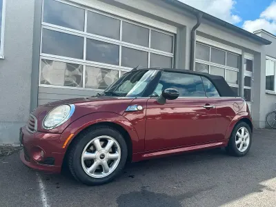 Gebraucht Mini Cooper Cabriolet 120 PS (88 kW) 2009 Rot Cabrio