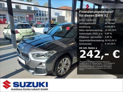 Second-hand BMW X2 Advantage 190 CP (139 kW) 2018 Gri SUV