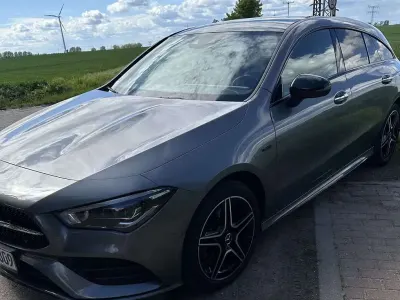 Gebraucht Mercedes CLA250 AMG line 160 PS (117 kW) 2021 Grau Coupé