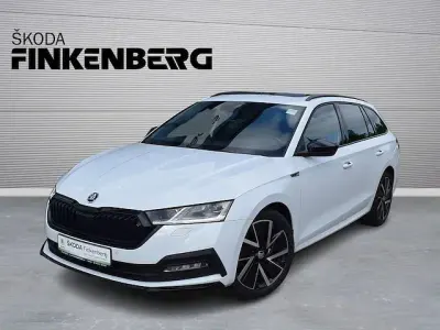 Gebraucht Skoda Octavia SportLine 150 PS (110 kW) 2022 Moonweiß perleffekt Kombi