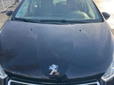 Usata Peugeot 208 Access 68 CV (50 kW) 2015 Blu Utilitaria