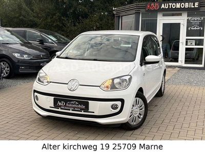 Weiß Gebraucht 2015 VW up! move up! Kleinwagen | 6.190 € (Fairer Preis)
