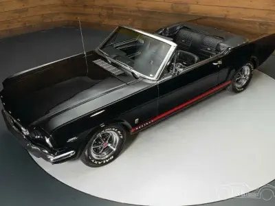 Gebraucht Ford Mustang GT 182 PS (133 kW) 1966 Schwarz Cabrio