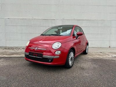 Used Fiat 500 69 HP (50 kW) 2009 Red Cabriolet
