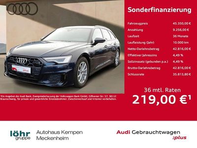 Second-hand Audi A6 S-Line 204 CP (150 kW) 2025 Albastru Break