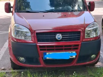 Gebraucht Fiat Doblò 65 PS (47 kW) 2006 Rot Van / Kleinbus