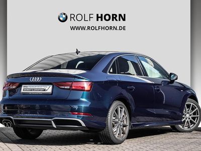 gebraucht Audi A3 35 TFSI S Line Autom Navi LED PDC Sitzhz Blue