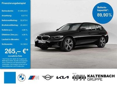 Second-hand BMW 330 Sport Line 252 CP (185 kW) 2021 Negru Break