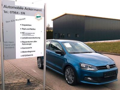 gebraucht VW Polo V Blue GT Klima 1-Hand Sound System 8-fach