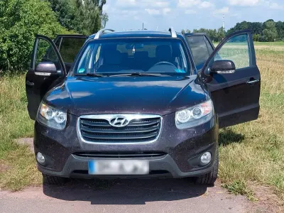 Gebraucht Hyundai Santa Fe Premium 197 PS (144 kW) 2011 Braun SUV