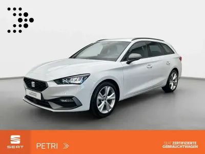 Gebraucht Seat Leon FR-Line 150 PS (110 kW) 2025 "nevada" weiss Kombi