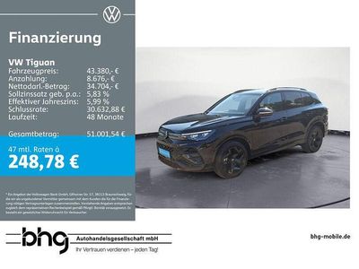 Gebraucht VW Tiguan R-line 193 PS (141 kW) 2025 Schwarz SUV
