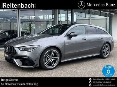 gebraucht Mercedes CLA45 AMG Shooting Brake CLA 45 AMG4M +DISTR+NIGHT+HUD+LED BURM+NIGHT+360°